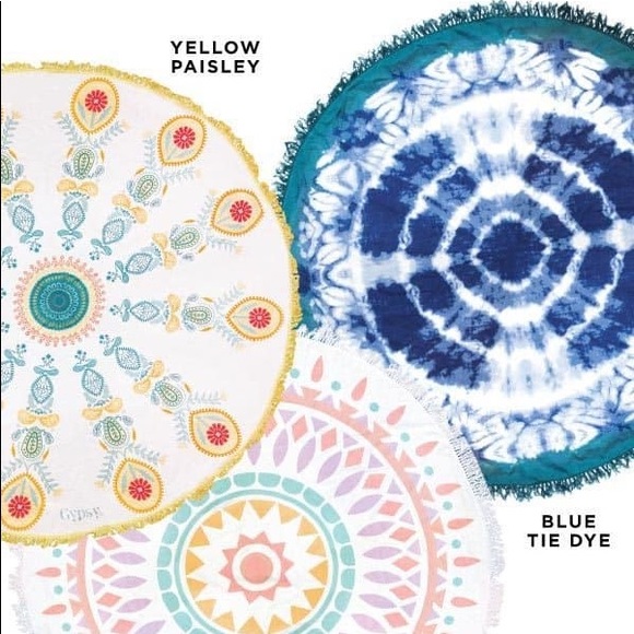 BRAND NEW- Gypsy: The Boho Beach Roundie Tapestry - Picture 6 of 10